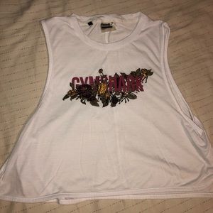 Gymshark relaxed graphic tank top